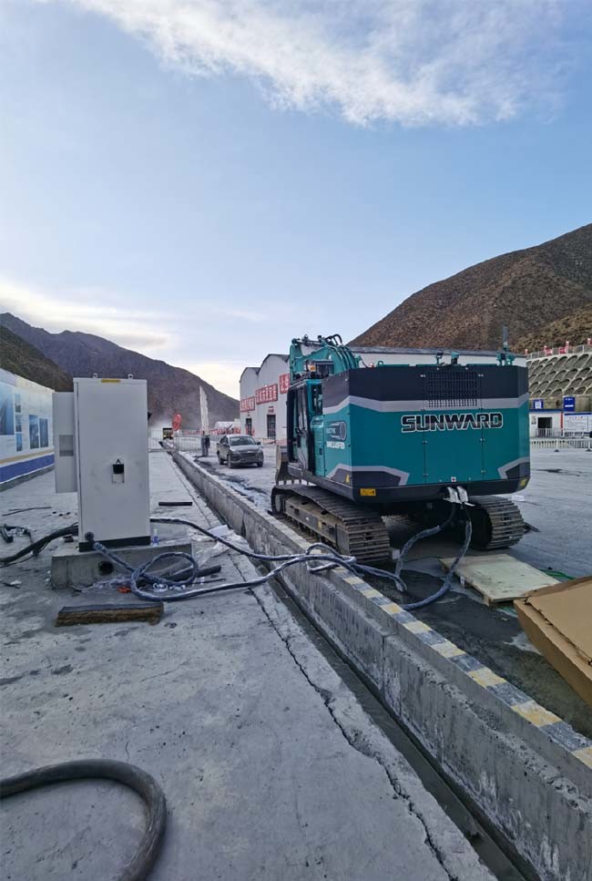 último caso de la compañía sobre Estación de carga de la mucha altitud EV