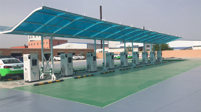 último caso de la compañía sobre Estación de carga de 120KW DC en Yecheng, Xinjiang