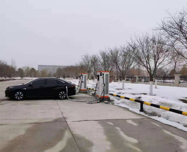 último caso de la compañía sobre Estación de carga de EV en el ambiente de la baja temperatura