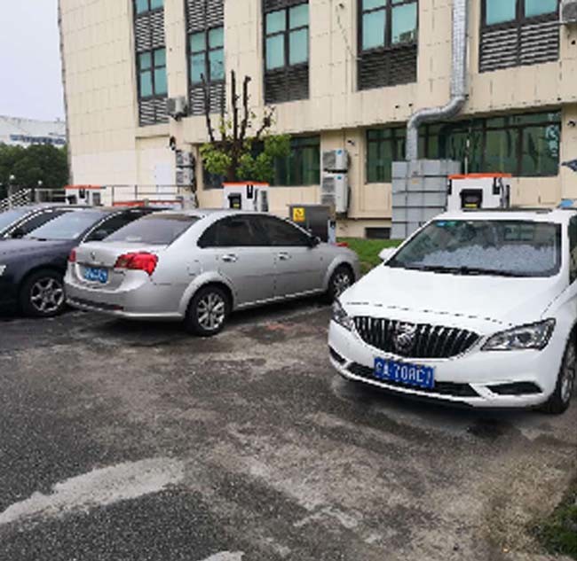 último caso de la compañía sobre Estación de carga del condado EV de Qishan